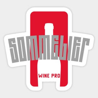 Sommelier Wine Pro, Wine Expert Sticker